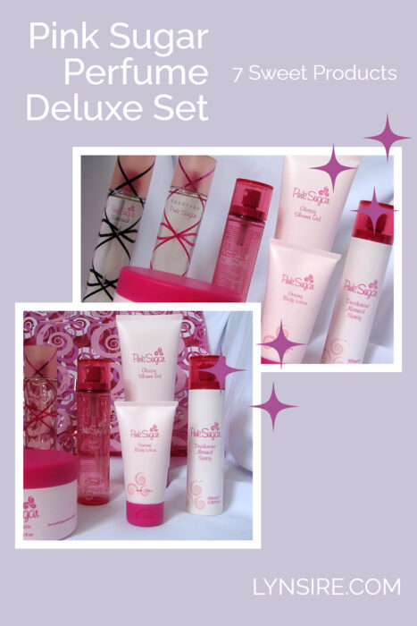 pink sugar perfume deluxe set review