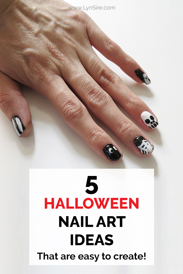 5 Halloween Nail Art Ideas That are easy to create