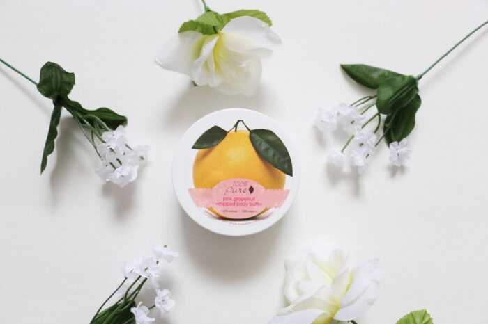 100 Percent Pure Pink Grapefruit Whipped Body Butter review