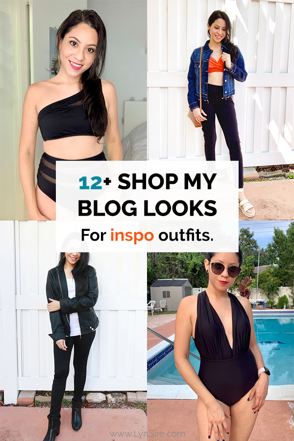 Shop my blog looks for inspo outfits