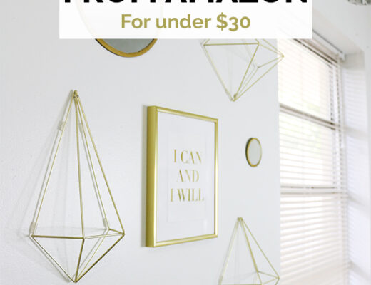 5 Modern decor ideas from amazon for under $30