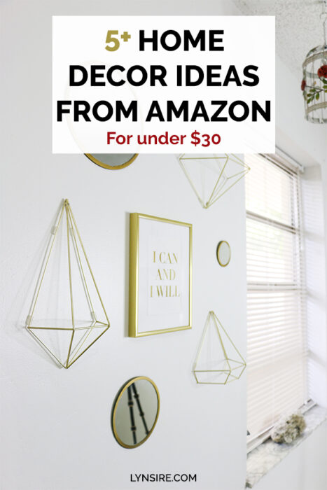 5 home decor ideas from amazon for under $30