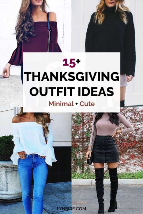 Thanksgiving Day Women Outfit Ideas To Copy