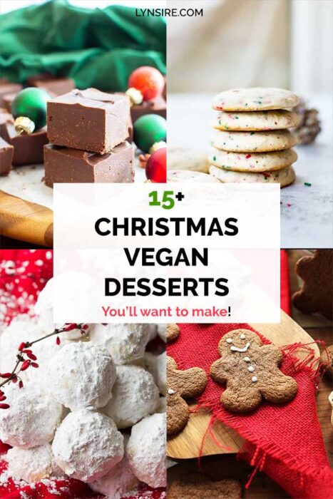 Christmas vegan dessert ideas plant based