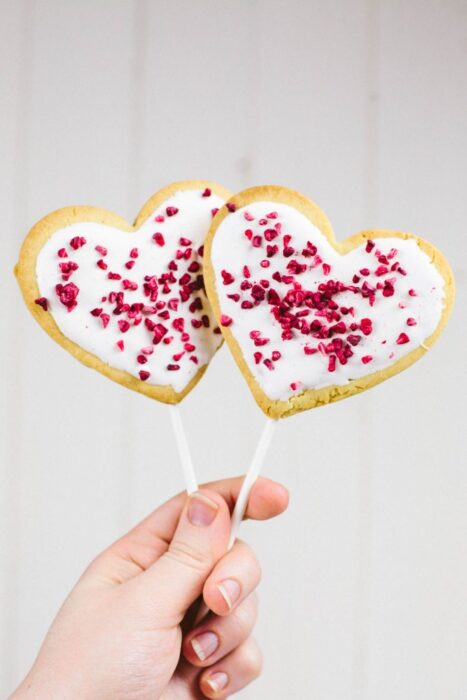 vegan valentine cookies recipe