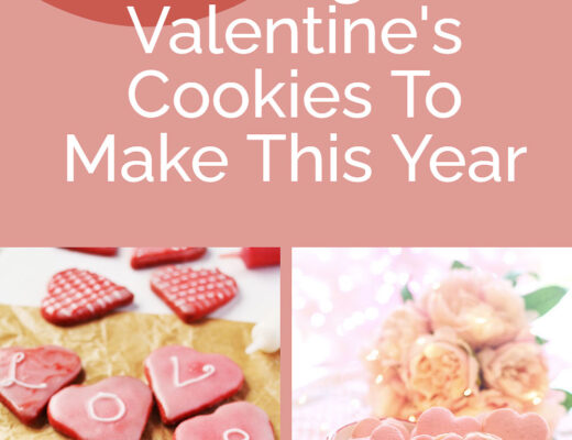 vegan valentine's cookies