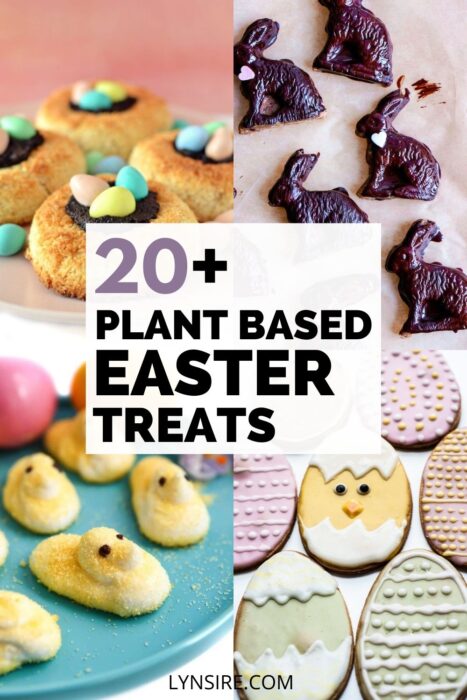 Plant based Easter desserts