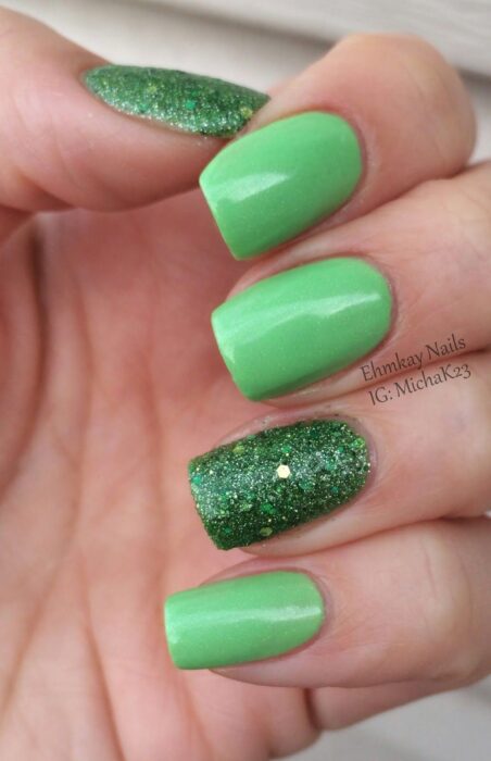 St Patrick's Day Nails