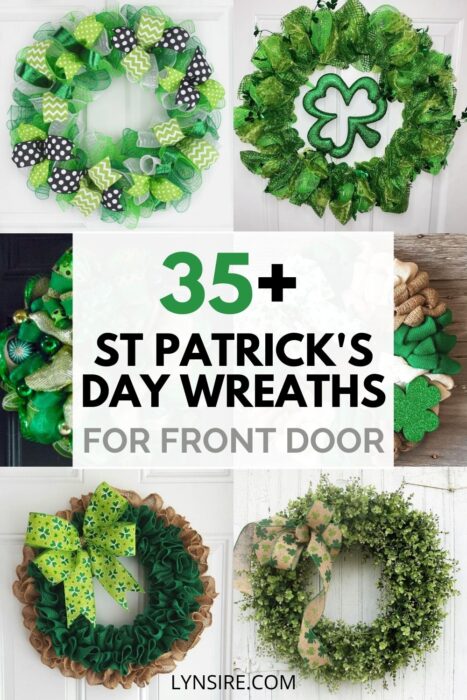 st patrick's day wreath