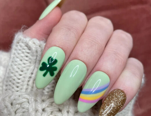 st patrick's day nails