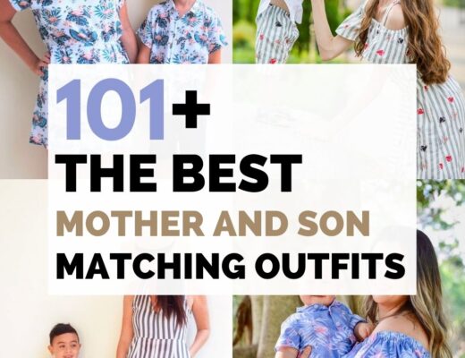 Mother and son outfits matching