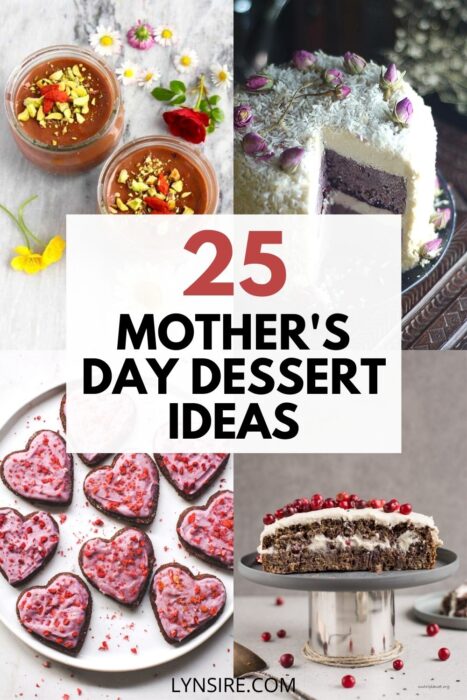 Mothers day dessert ideas