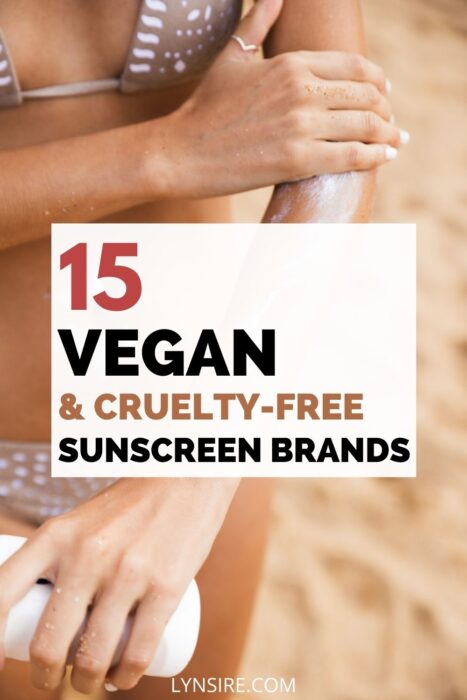 Vegan cruelty free sunscreen