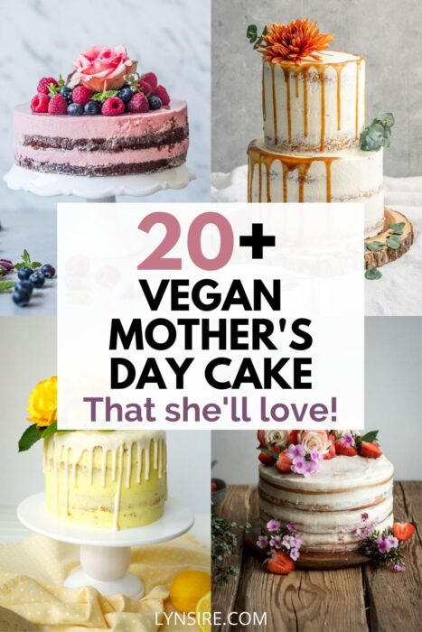 vegan mother's day cake ideas