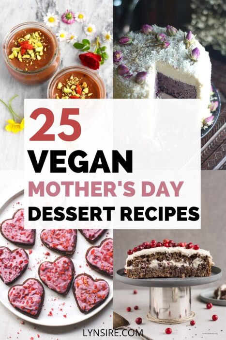 Vegan mothers day dessert recipes