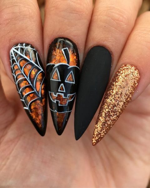 halloween nails