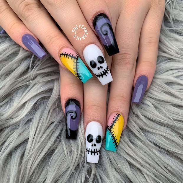 halloween nails