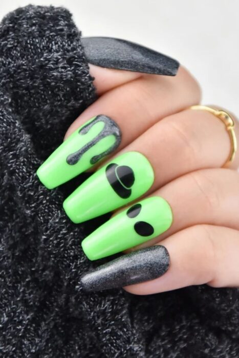 alien nail stickers