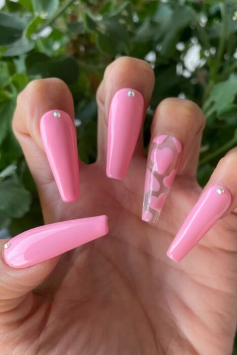 pink nail designs