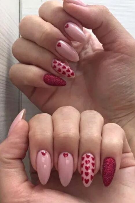 pink nail designs