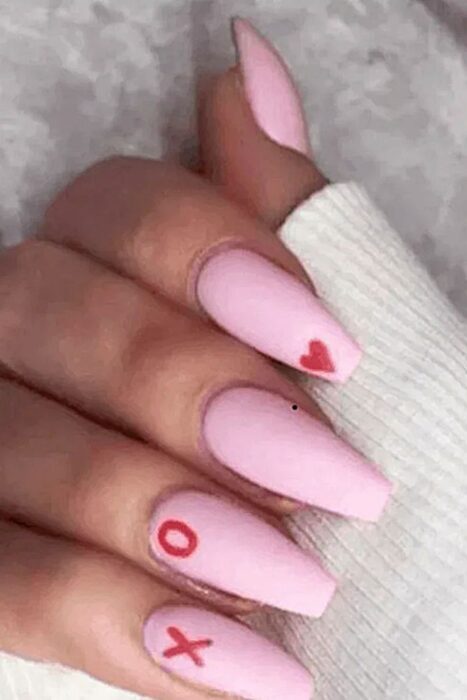 pink nail designs