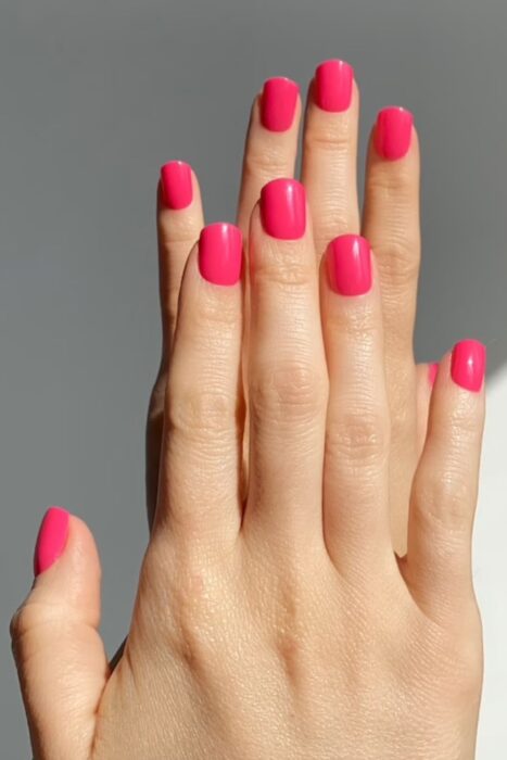 pink nail