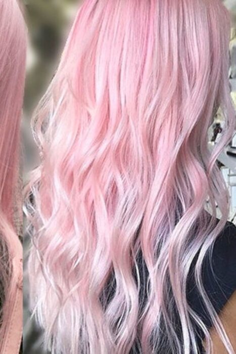 pink hair