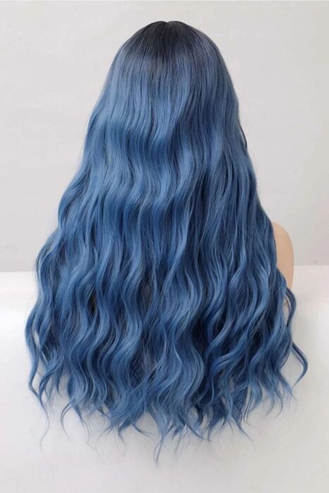 blue hair