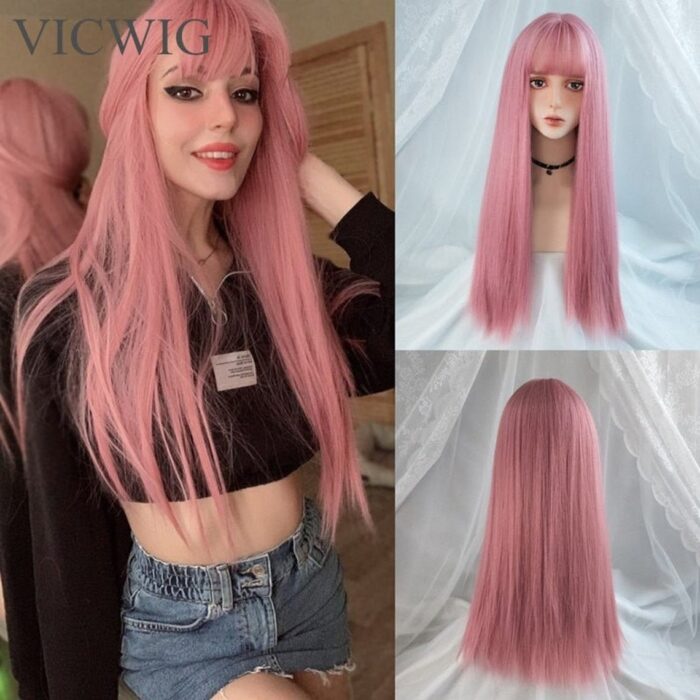 pink hair spray