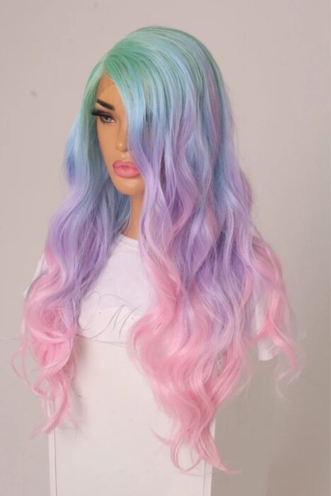 rainbow hair