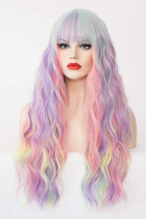 rainbow hair