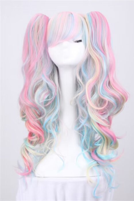 rainbow hair