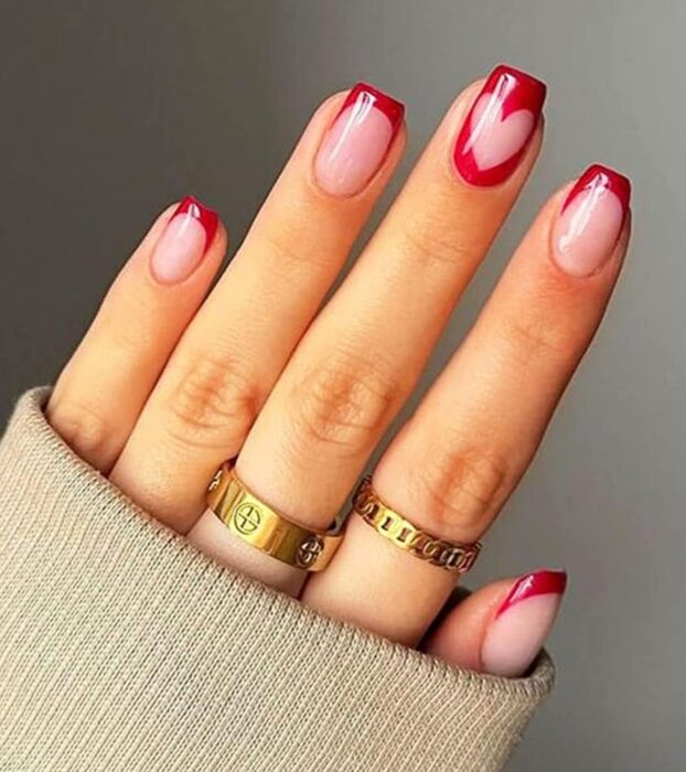 valentines day nails