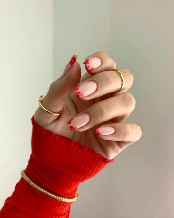 valentines day nails acrylic