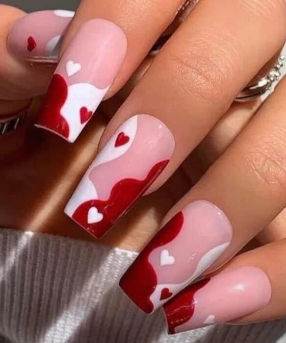 valentines day nails