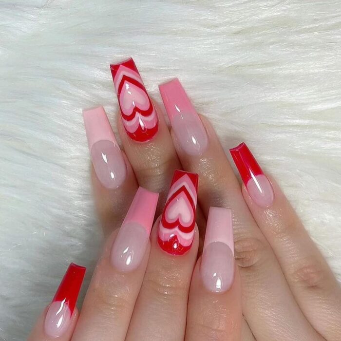 valentines day nails