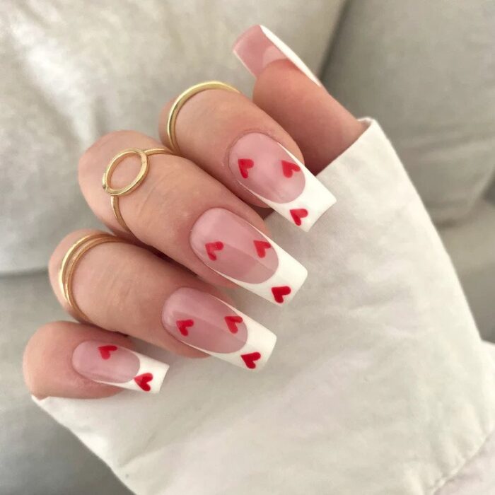 valentines day nails