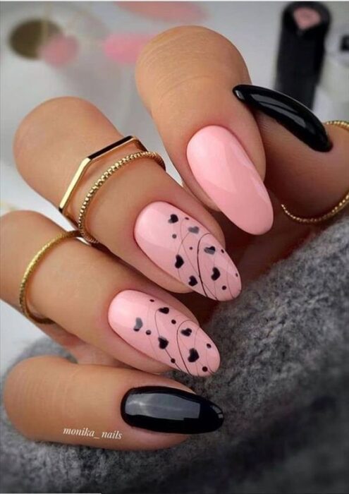 heart nail designs