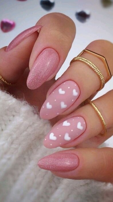 heart nail designs