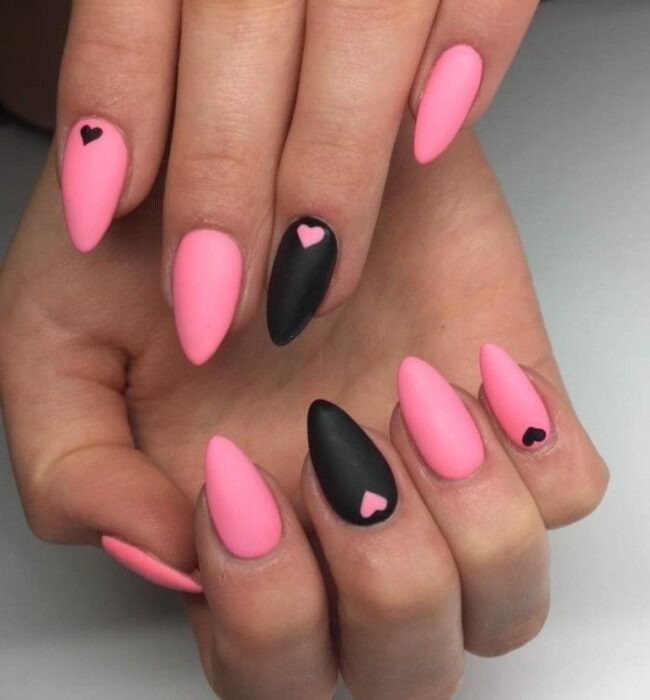 heart nail designs