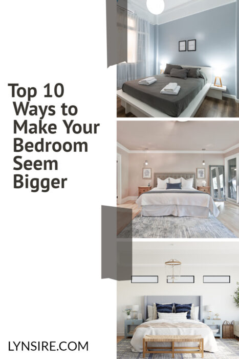 make bedroom seem bigger