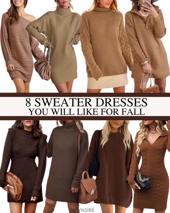 sweater dresses for fall