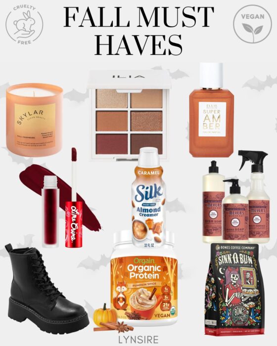 vegan fall must haves