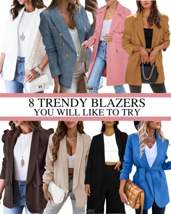 amazon blazers ladies