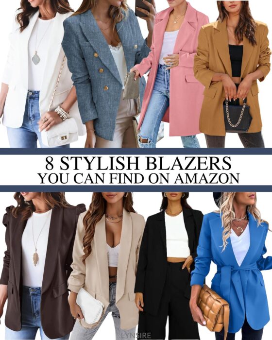 amazon blazers ladies