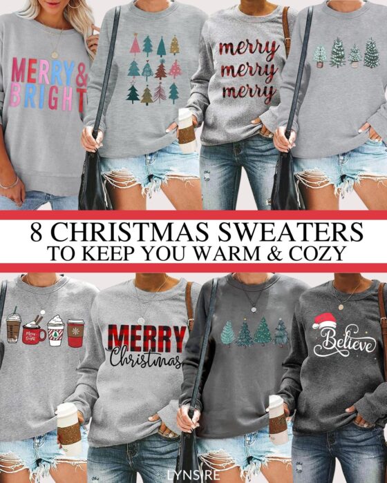 trendy christmas sweaters