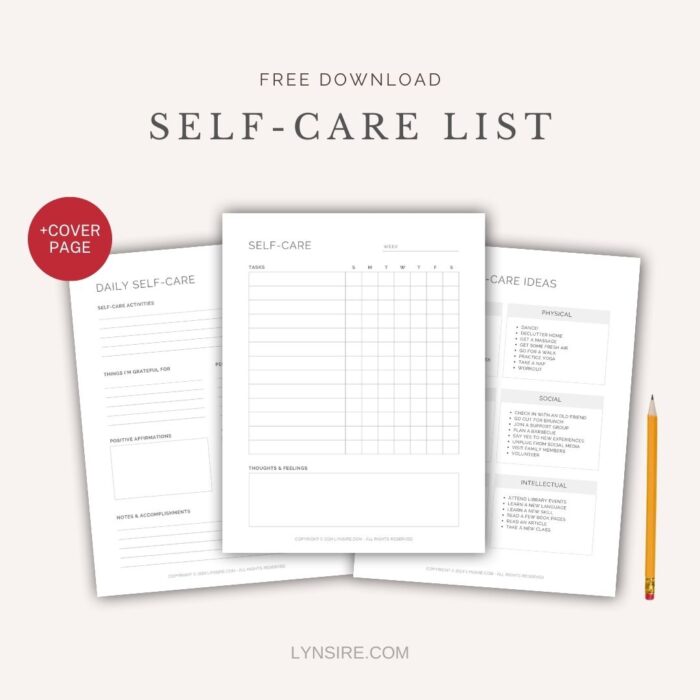 self care list download