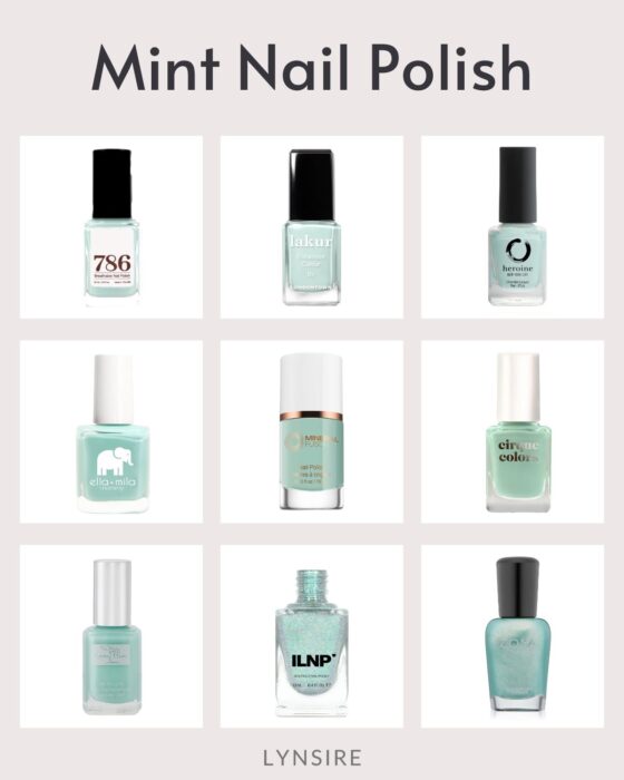 mint nail polish