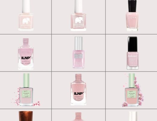 soft pink nail polish